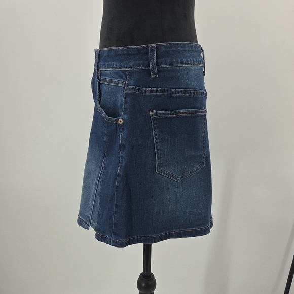 Denim Blue Women's Skirt - Picture 13 of 16